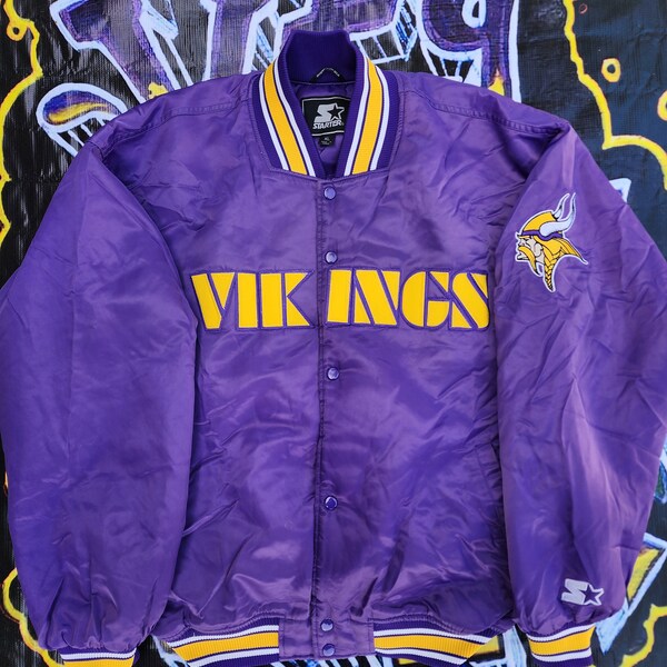 Xl vintage vikings minessota no starter west wind/buccaneer