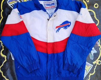Vintage 1990s Buffalo Bills Apex One Pro Line Puffer Jacket Large