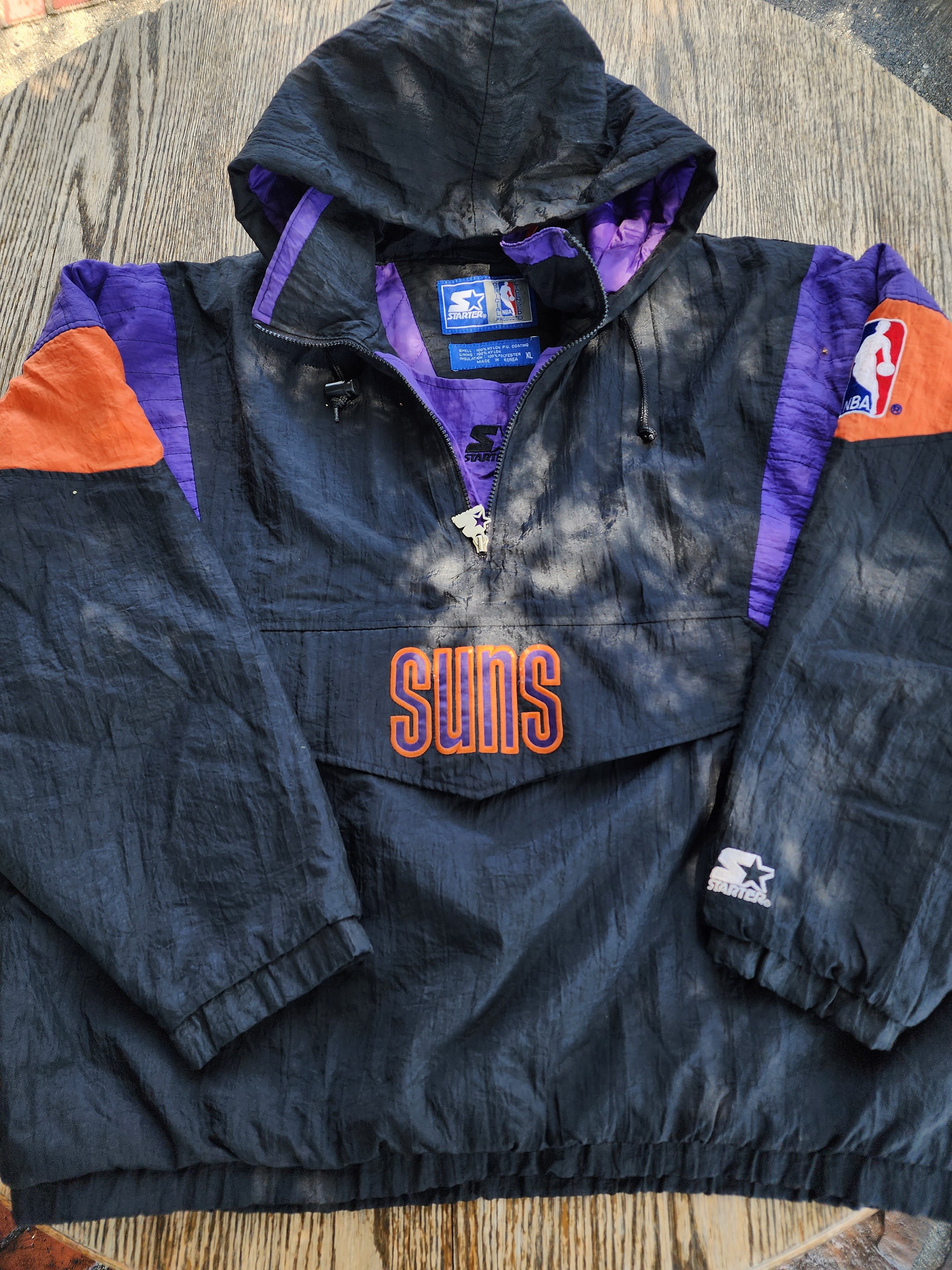 Phoenix Suns Puffer Jacket Sz XL – 812 Vintage