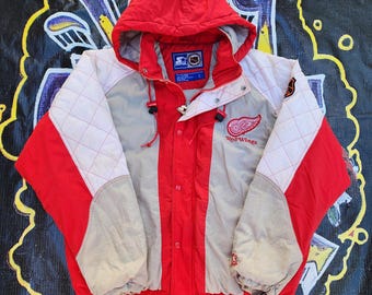 Vintage 1990s Kansas City Chiefs Starter Quilt Full Zip Jacket XL 