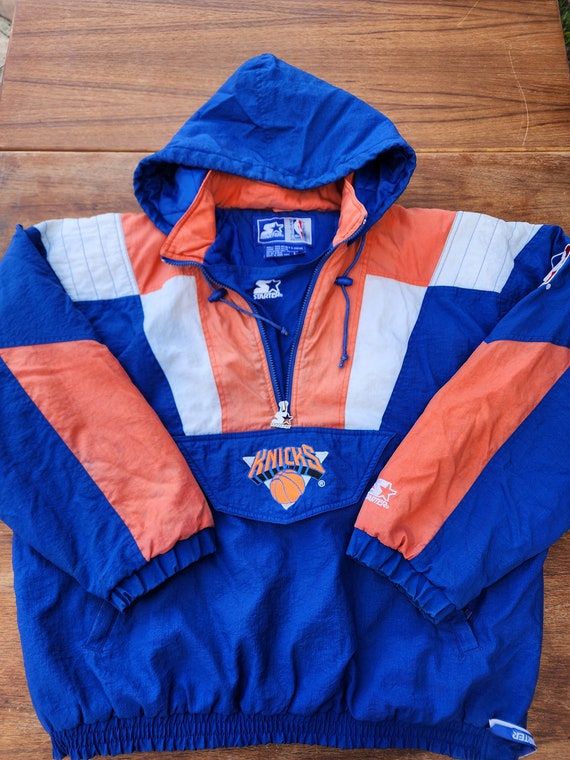 Vintage 1990s New York Knicks Starter Pouch Jacke… - image 1