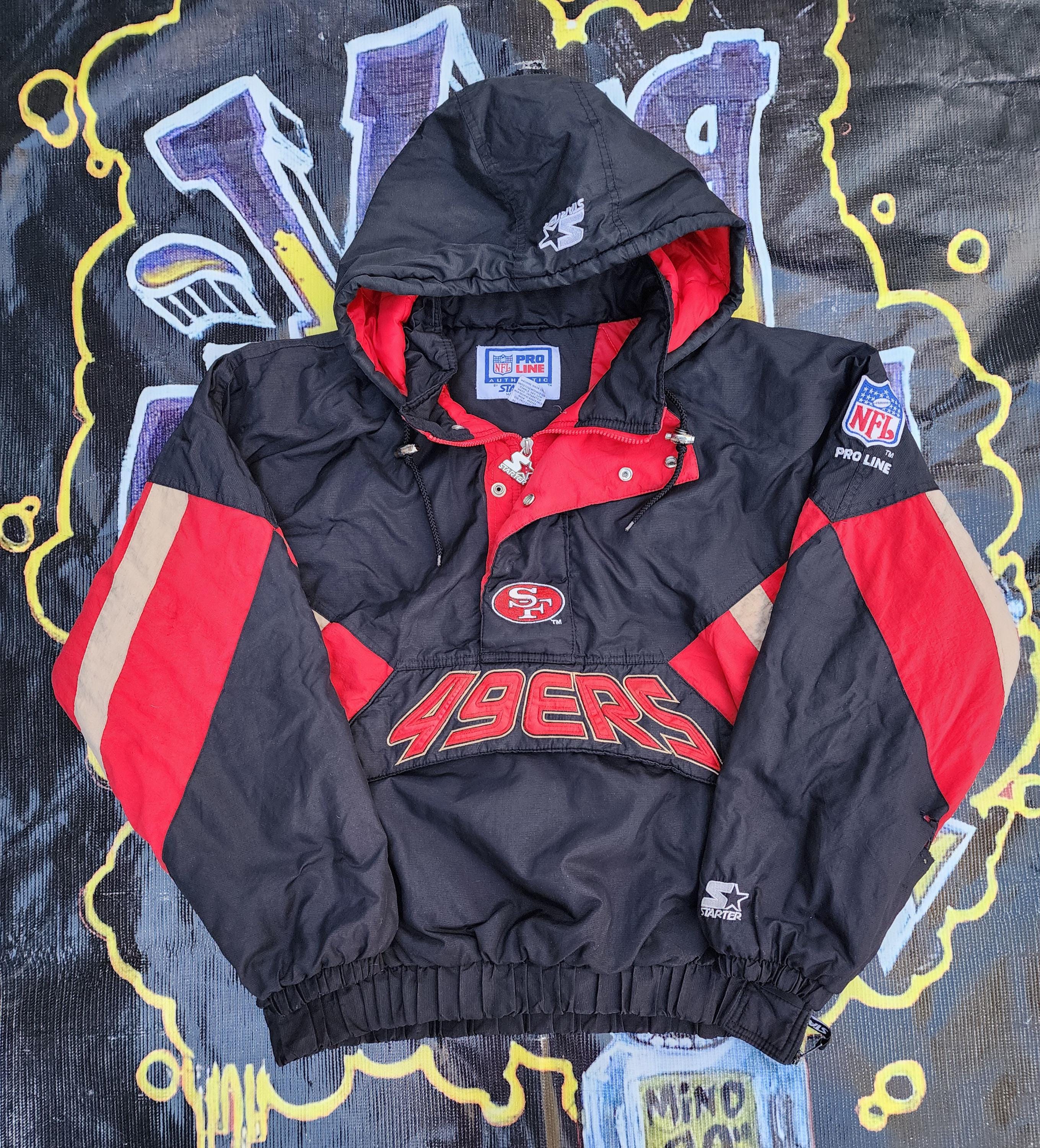 STARTER NFL 49ERS 古着　スウェット　vintage Vintage 90s San Francisco 49ers Hoodie Sweatshirt by Starter Size