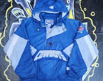 Vintage 1990s Starter Dallas Cowboys Pullover Jacket – XL – NFL
