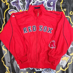 Vintage 1990s Boston Red Sox Majestic Authentic Collection Dugout Jacket XL