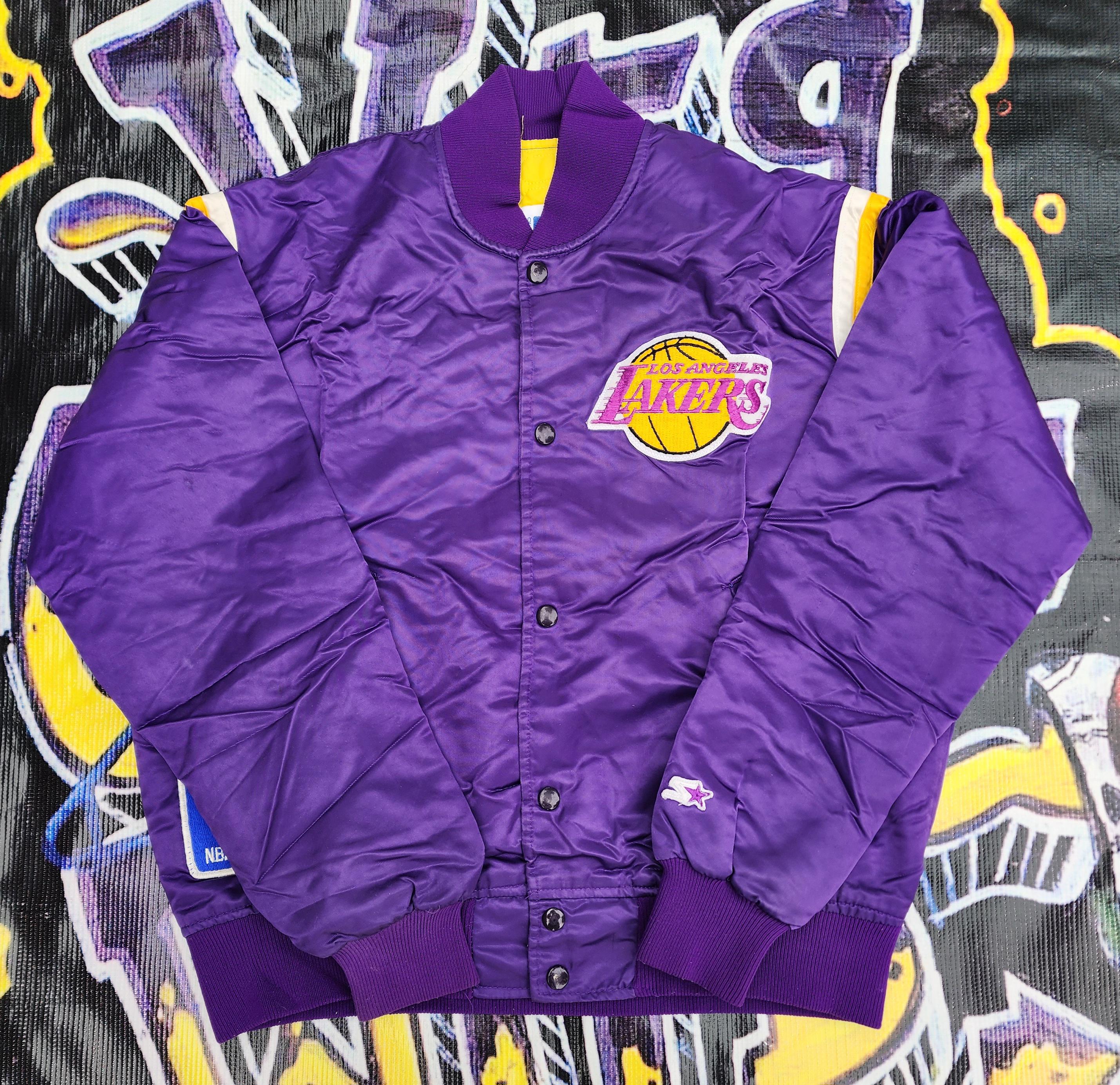 Lakers Starter Jacket - Etsy Lakers Starter Jacket - Etsy