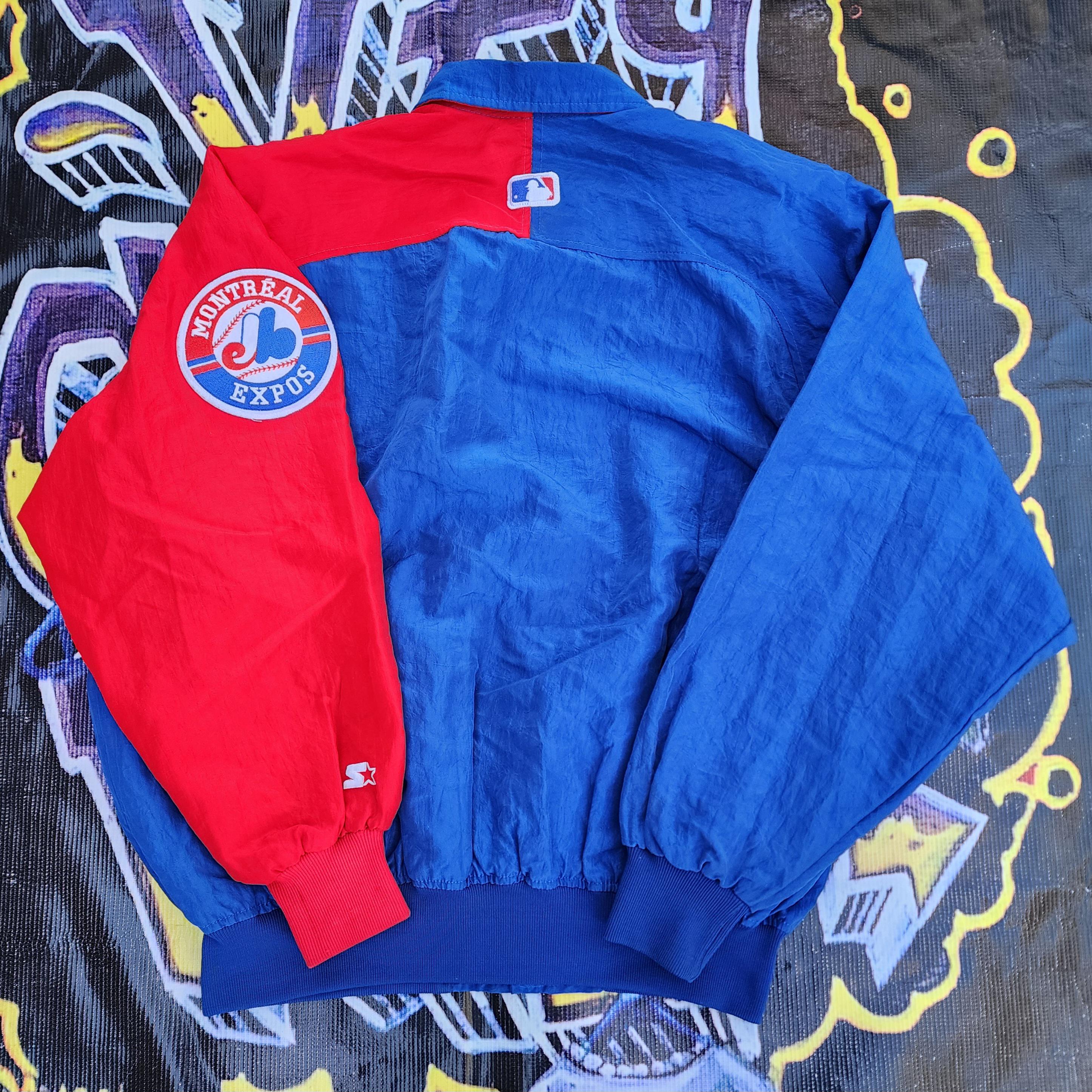 Vintage 90s Montreal Expos Starter Nylon Jacket XL - Etsy