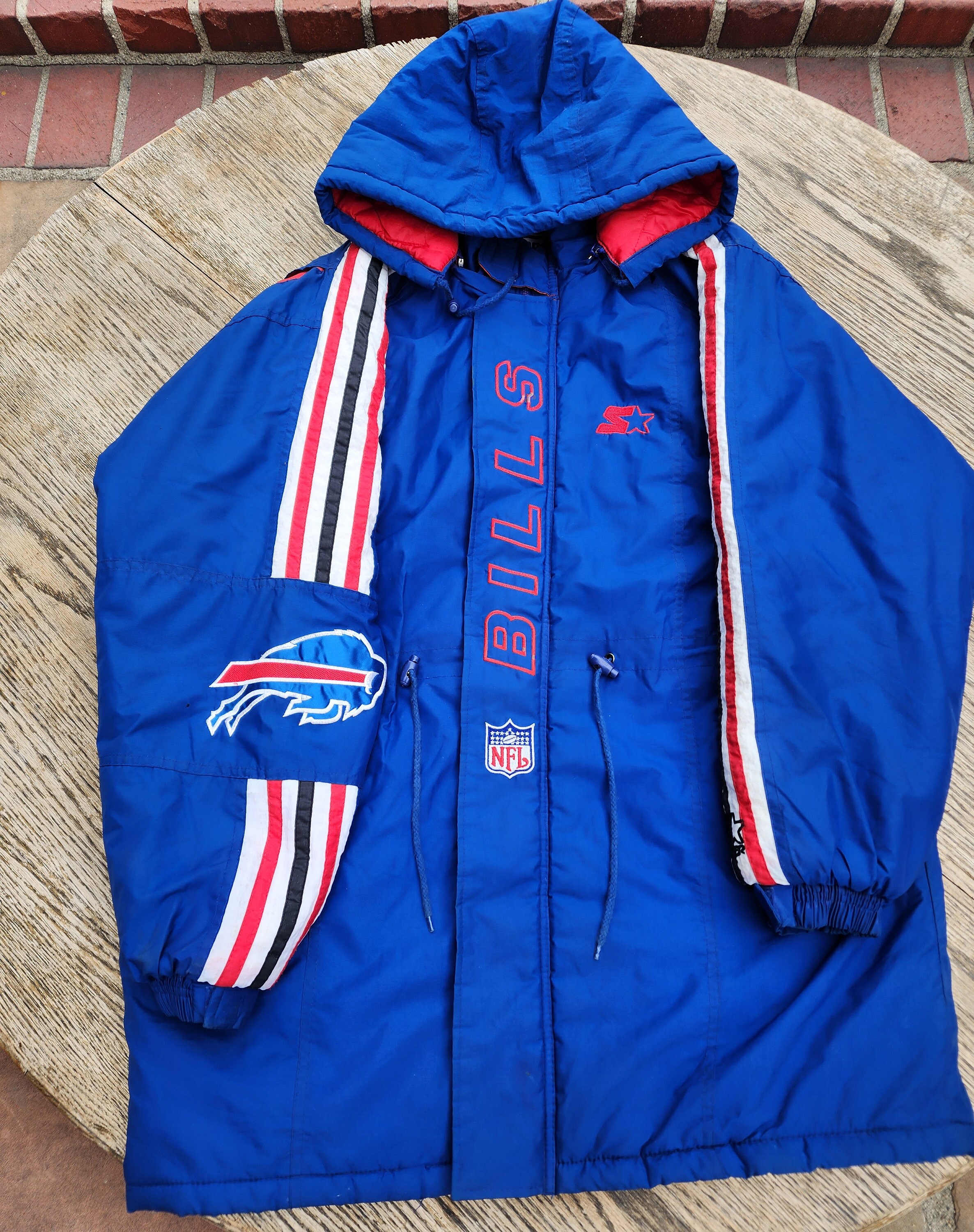 Vintage Buffalo Bills Starter Jacket Size XL - ShopperBoard