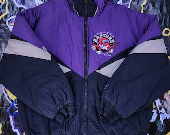 Vintage 1990s Toronto Raptors Pro Player Puffer Jacket XL