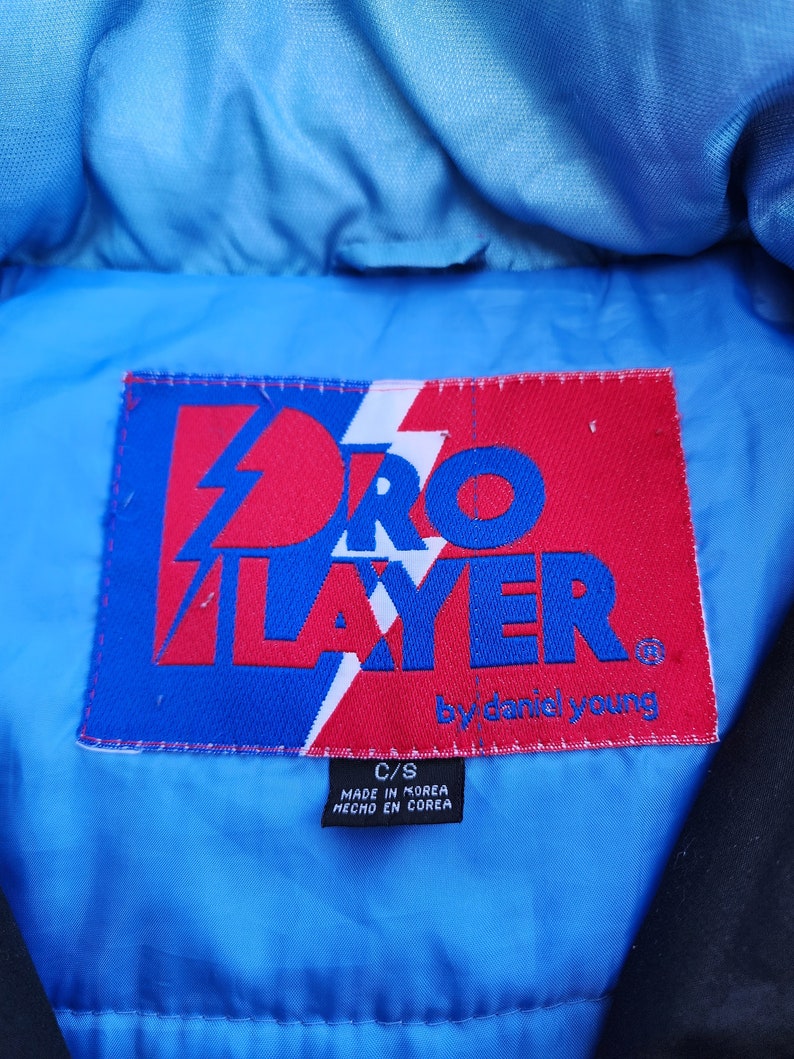 Vintage 1990s Houston Oilers Pro Player Puffer Jacket Size Small Etsy