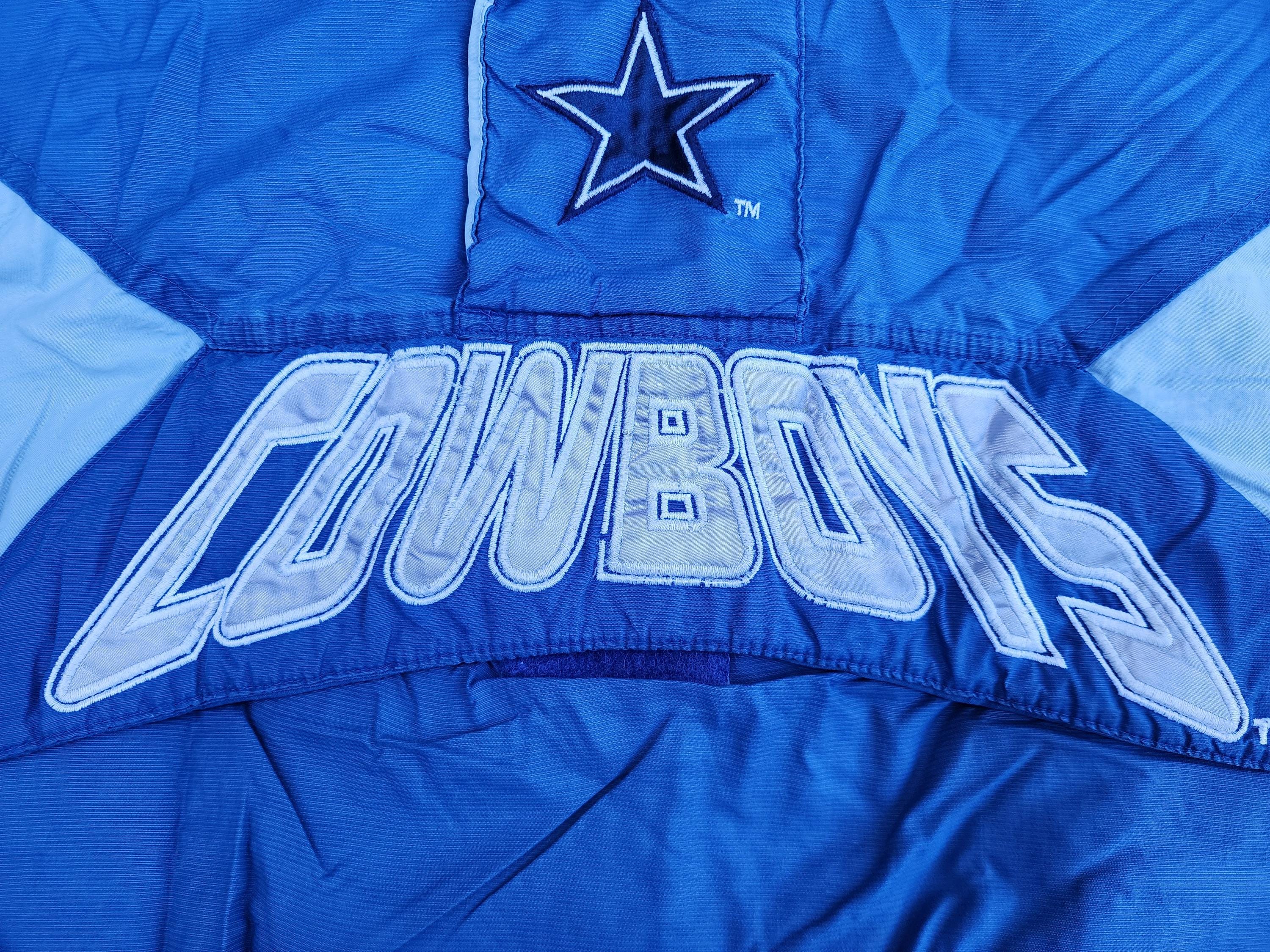Vintage 1990s Dallas Cowboys Starter Pro Line Pouch Space Font