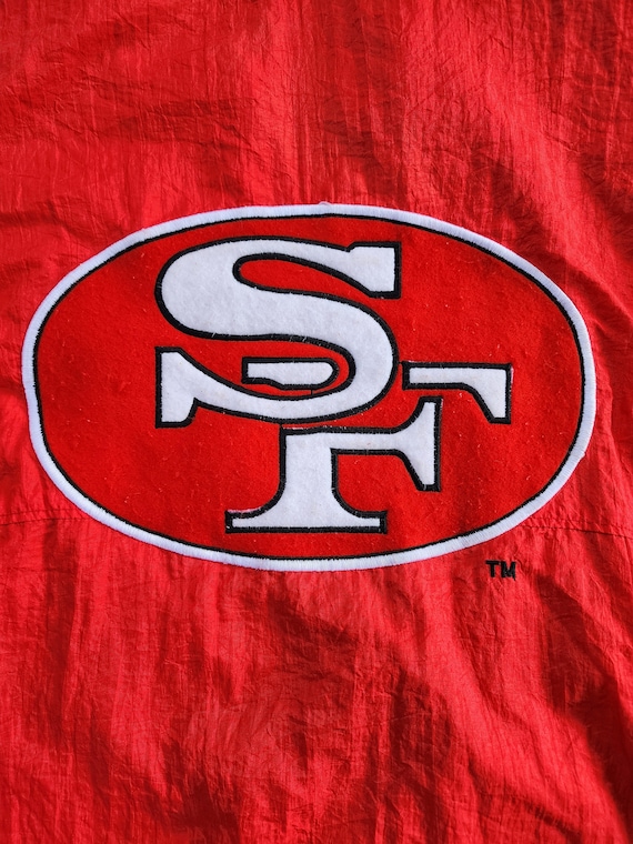 Vintage 1980s San Francisco 49ers Starter Pouch Light Jacket Vintage 1980s San Francisco 49ers Starter Pouch Light Jacket