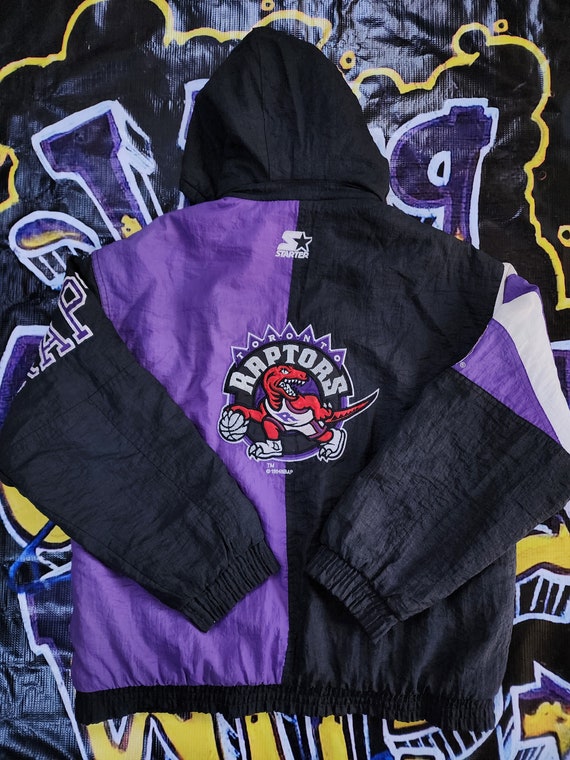 Vintage 1990s Toronto Raptors Starter Two Tone Full Zip Jacket