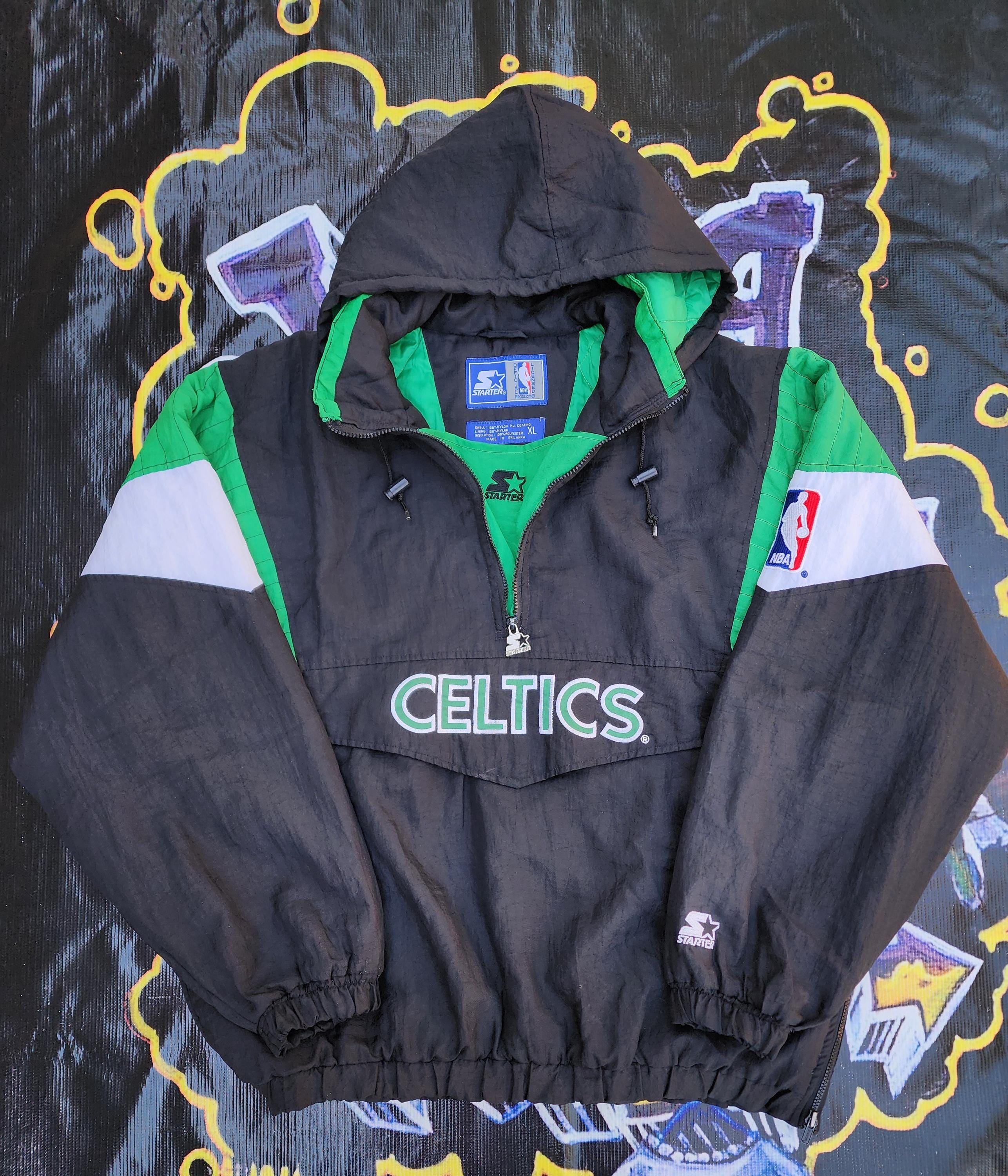 Vintage 1990s Boston Celtics Starter Pouch Jacket XL - Etsy Vintage 1990s Boston Celtics Starter Pouch Jacket XL - Etsy