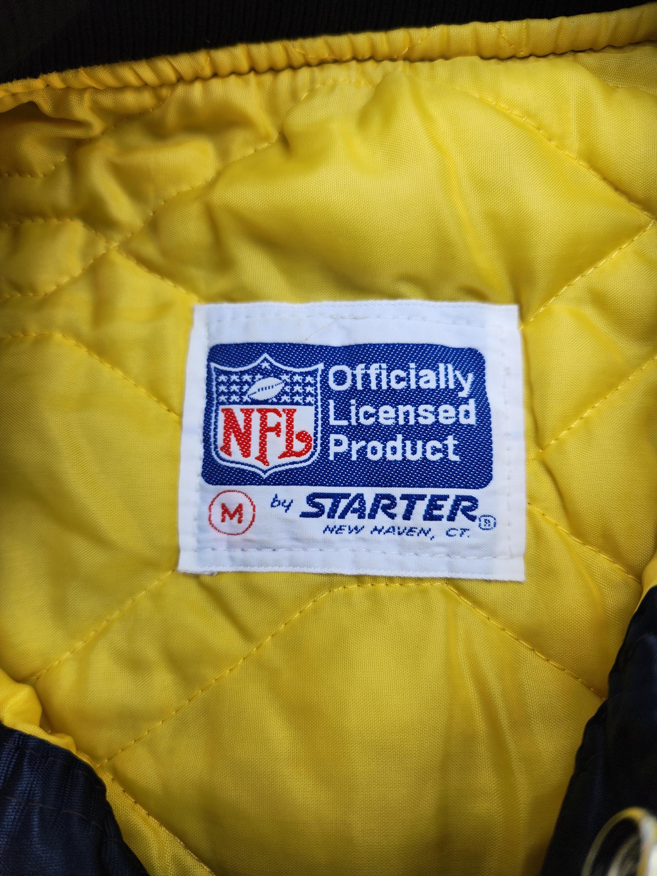 Vintage 80s 90s San Diego Chargers Starter Satin Bomber Jacket