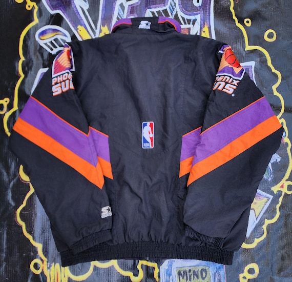 90s NBA Starter Phoenix Suns スターター ジャケット Vintage 90's NBA Phoenix Suns Starter Puffer Jacket Size XL | eBay