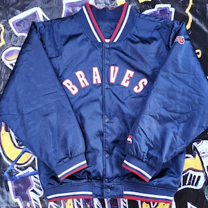 90s Starter Jackets Braves - Etsy