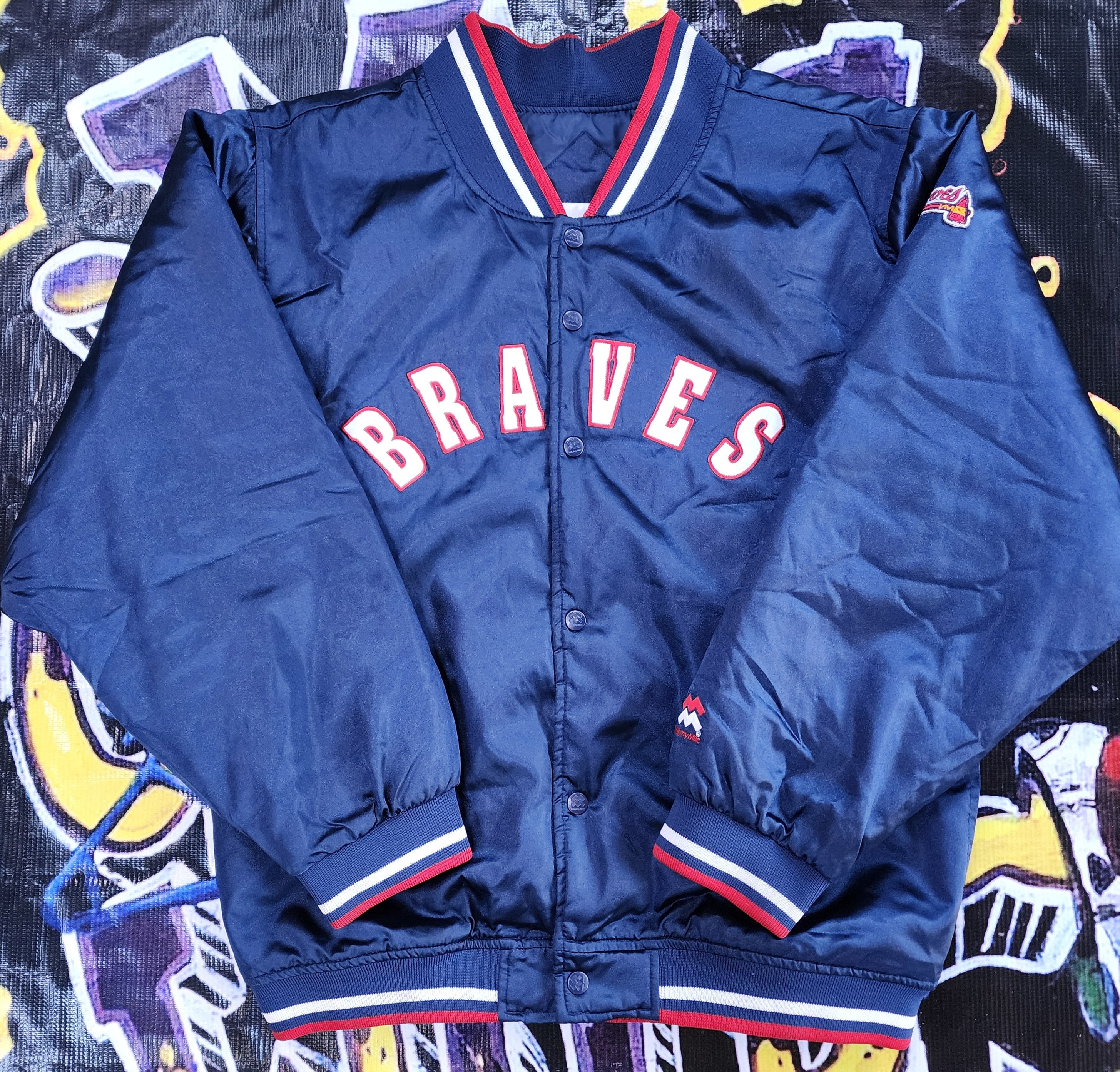 90s Starter Jackets Braves - Etsy