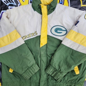 Vintage 1990s Green Bay Packers Pro Player Puffer Jacket XL