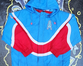 Vintage 1990s Houston Oilers Apex One Jacket XL