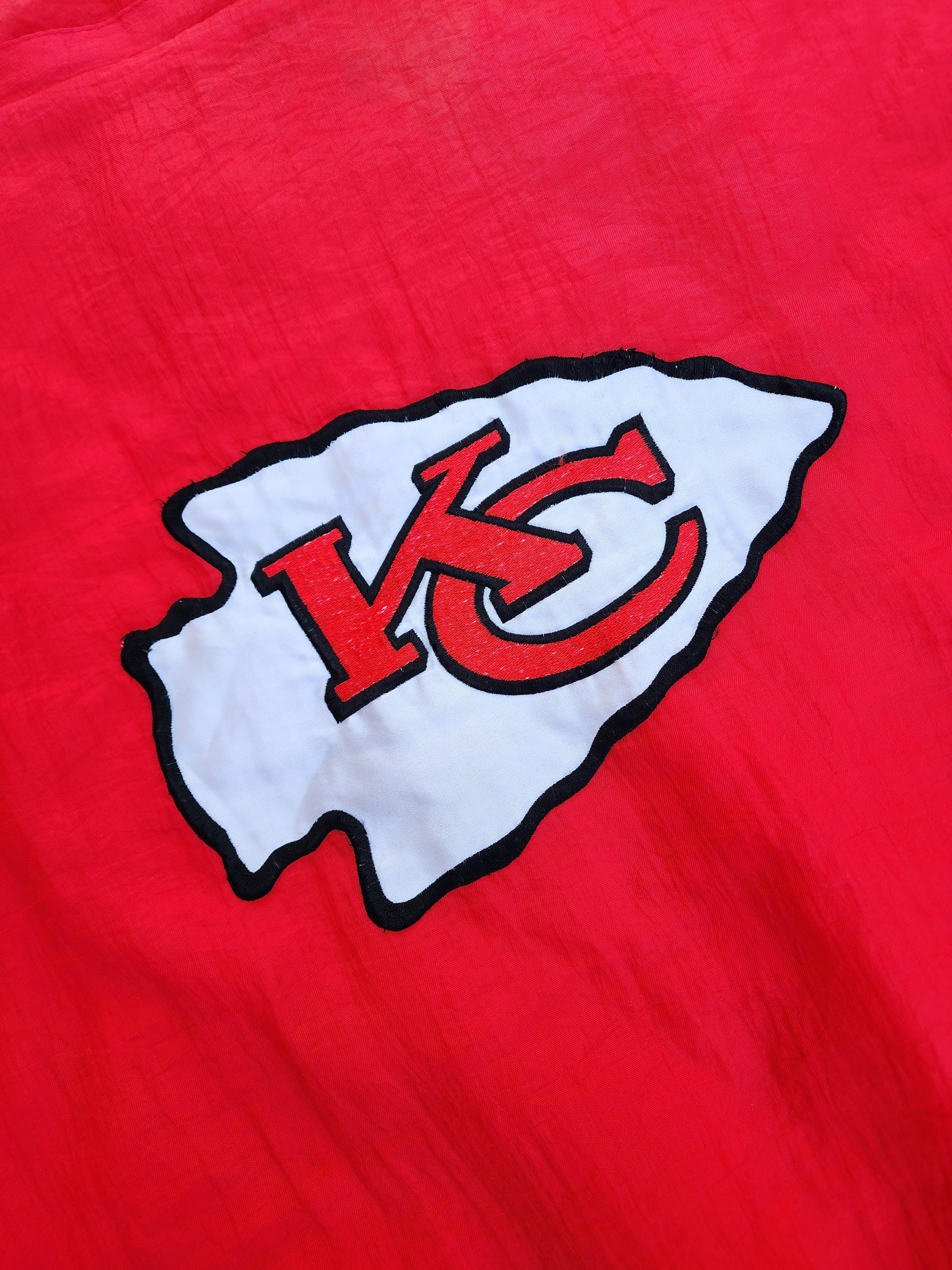 Vintage 1990s Kansas City Chiefs Logo 7 Full Zip Jacket XL - Etsy
