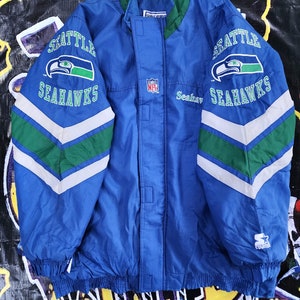 Vintage 1990s Seattle Seahawks Starter Jacket XL - Etsy