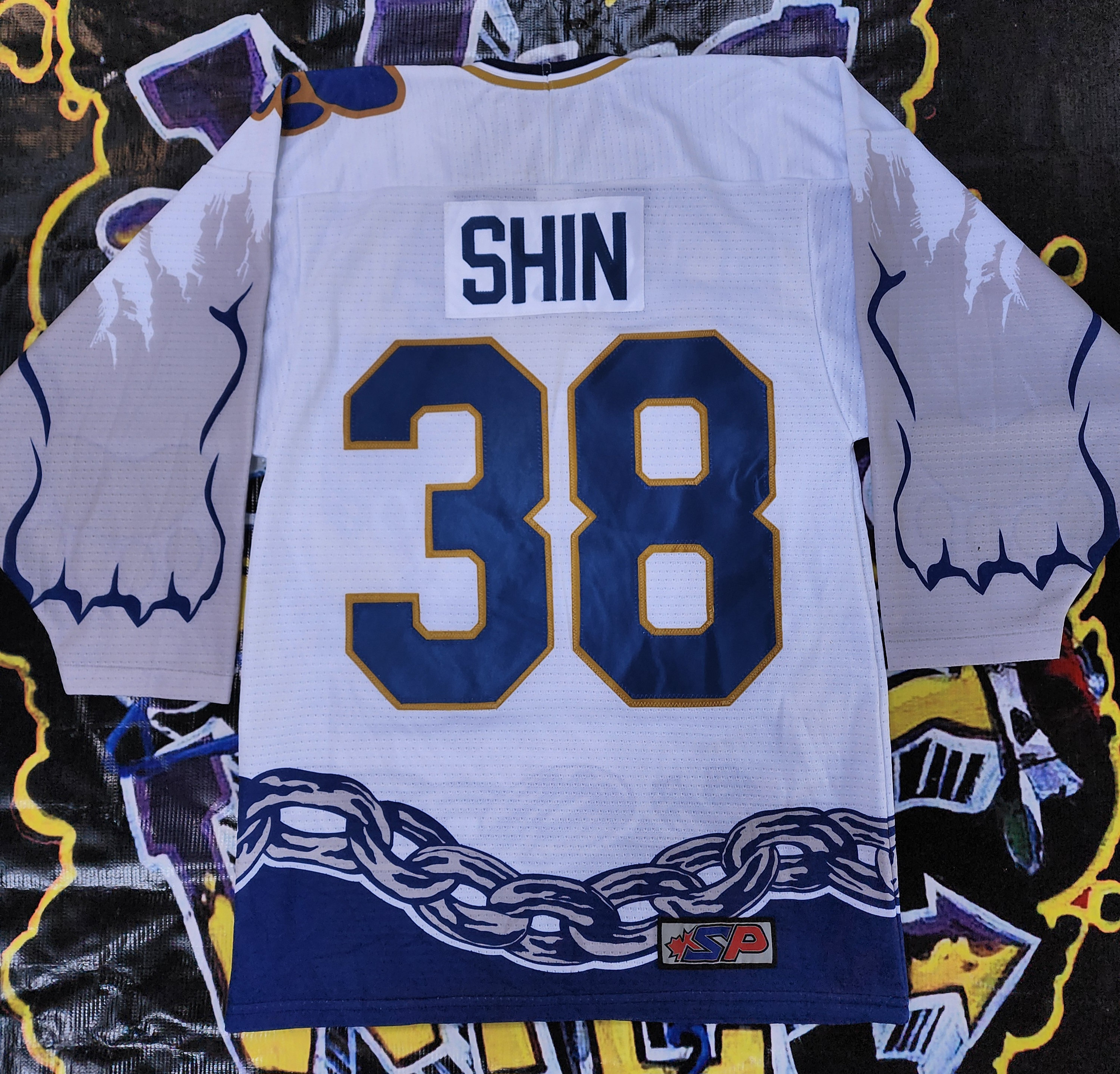 Vintage Long Beach Ice Dogs SP Jersey Small - Etsy