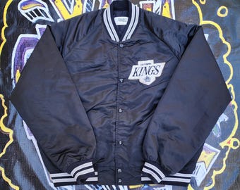 90s Los Angeles Kings Starter Jacket Size M - Etsy 90s Los Angeles Kings Starter Jacket Size M - Etsy