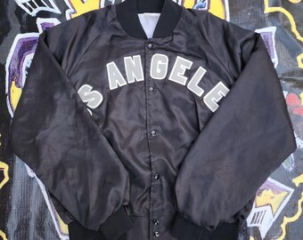 Los Angeles Kings Vintage 90s Chalk Line Fanimation Bomber Jacket