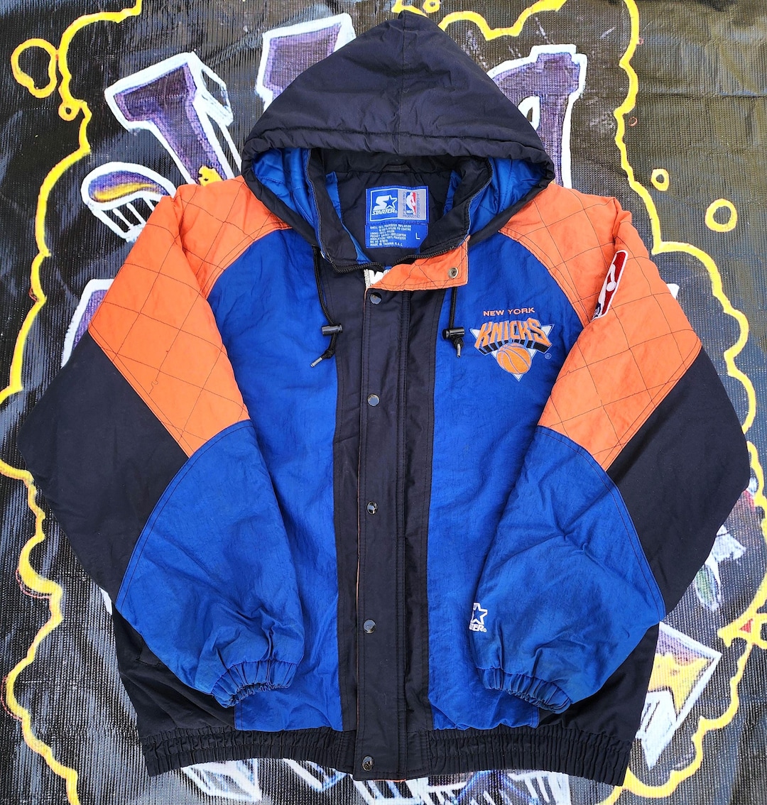 Rare!!! Vintage 1990s New York Knicks Starter Quilt Jacket XL - Etsy