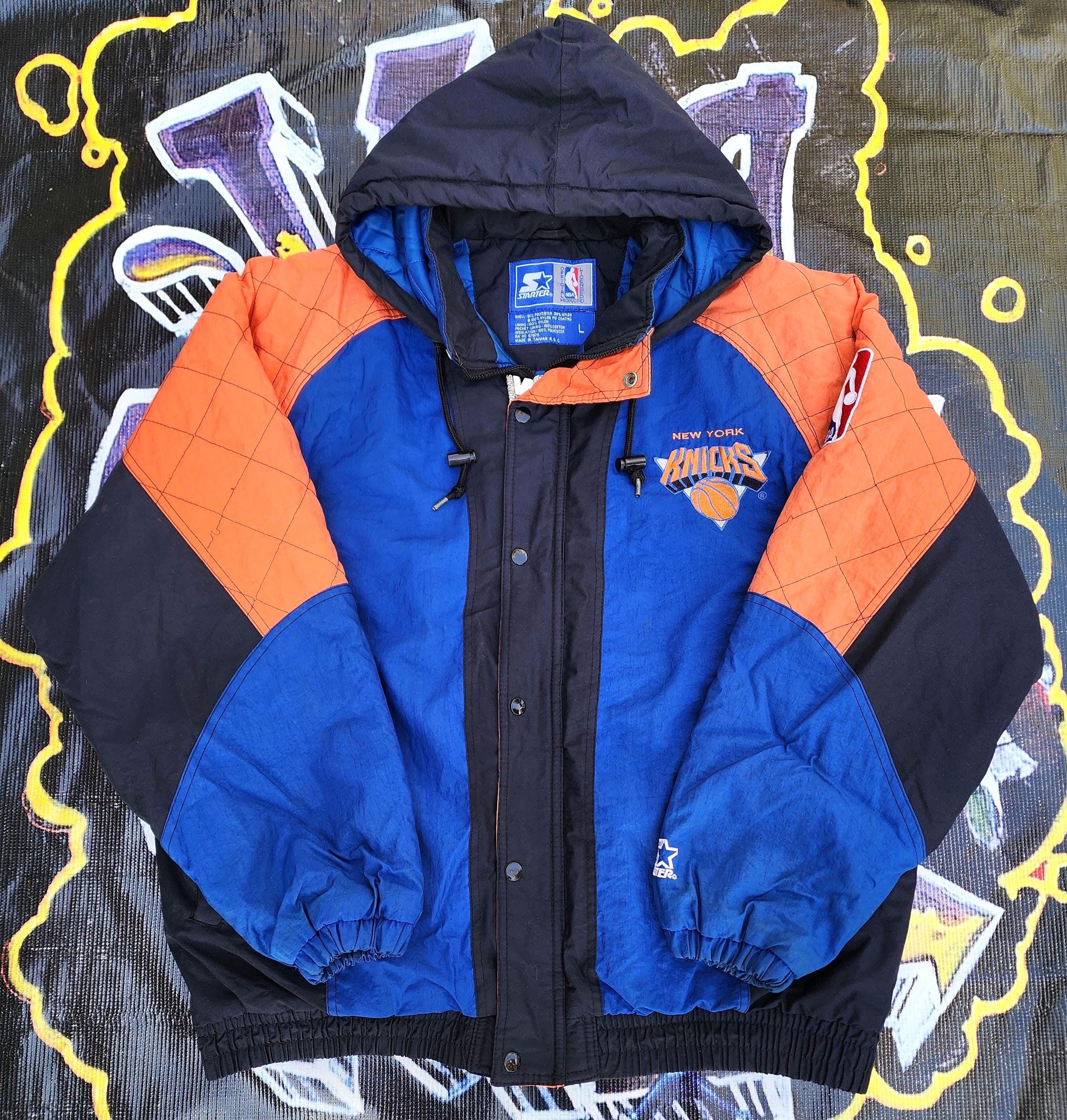 Rare!!! Vintage 1990s New York Knicks Starter Quilt Jacket XL - Etsy