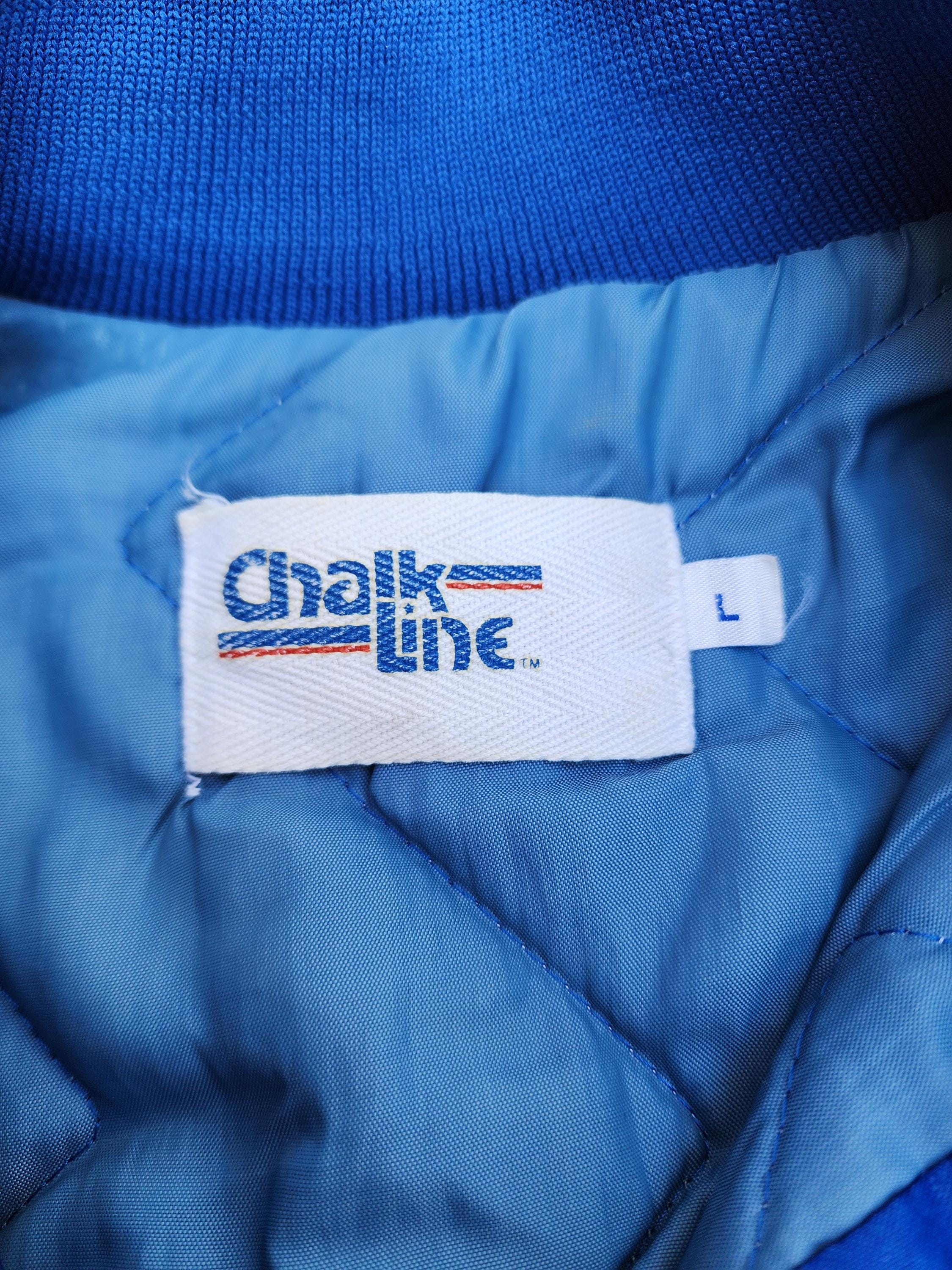Vintage 1989 Los Angeles Dodgers Chalk Line Fanimation Satin