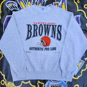 Vintage 90s Cleveland Browns Russell Athletic Pro Line Crewneck XL