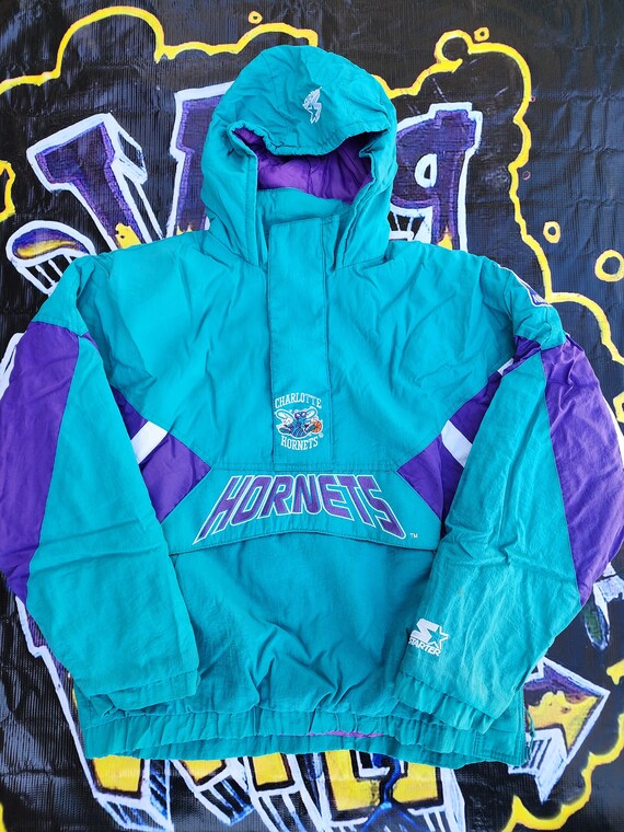 Vintage 1990s Charlotte Hornets Starter Pouch Jack