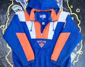Vintage 1990s New York Knicks Starter Full Zip Jacket XL - Etsy