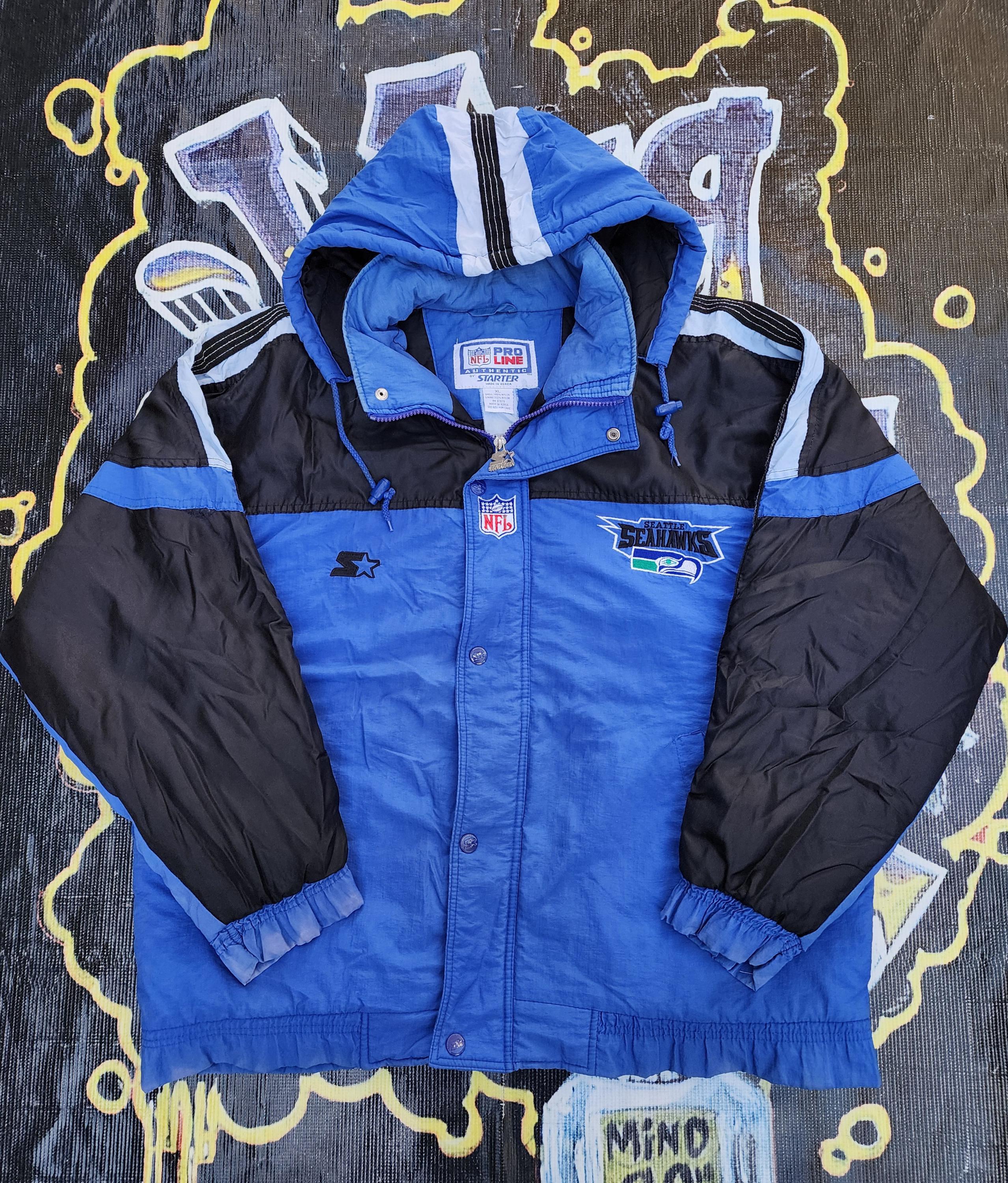 SEA HAWKS STARTERジャケットスターターVINTAGEヴィンテージ 90s Starter Jackets Seahawks - Etsy