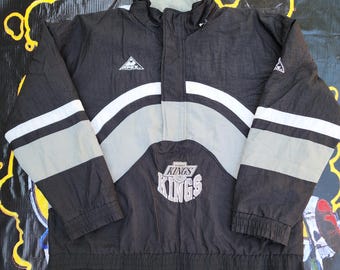 Los Angeles Kings Black Varsity Jacket - NHL Varsity Jacket