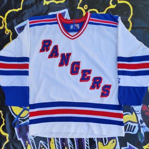 Vintage 1990s New York Rangers Starter Jersey L Large