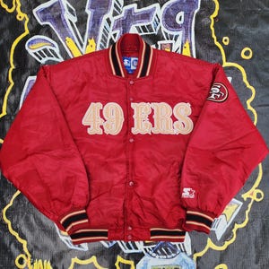 Sf 49 Ers Gold Bomber Jacket - Etsy