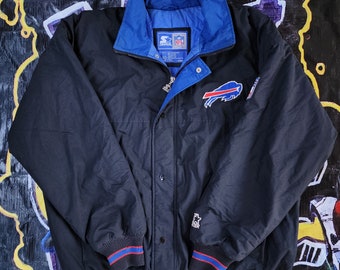 Vintage 1990s Buffalo Bills Starter Full Zip Jacket Large