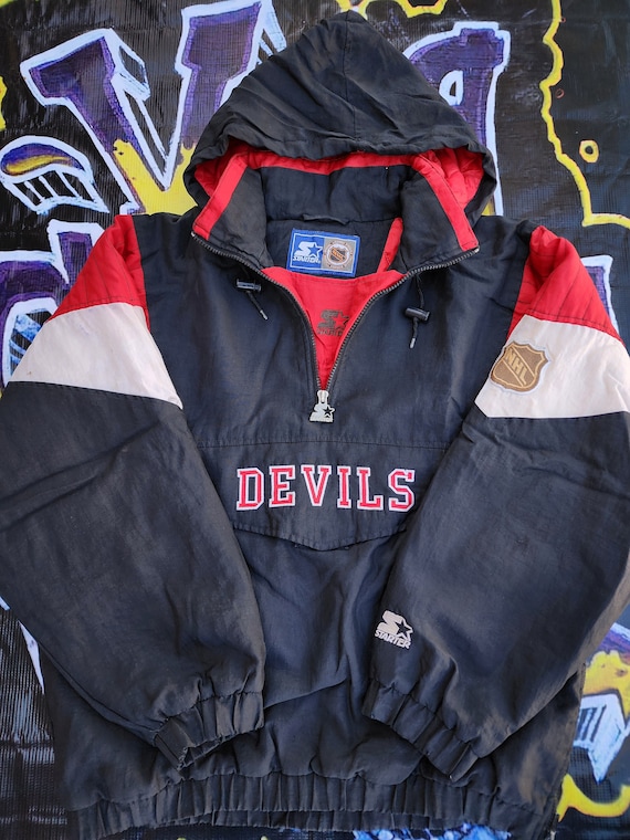 Vintage 1990s New Jersey Devils Starter Pouch Jack
