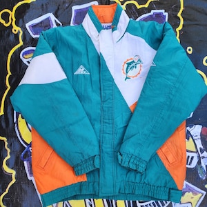 XL Miami Dolphins Starter Jacket,90s Dolphins Jacket