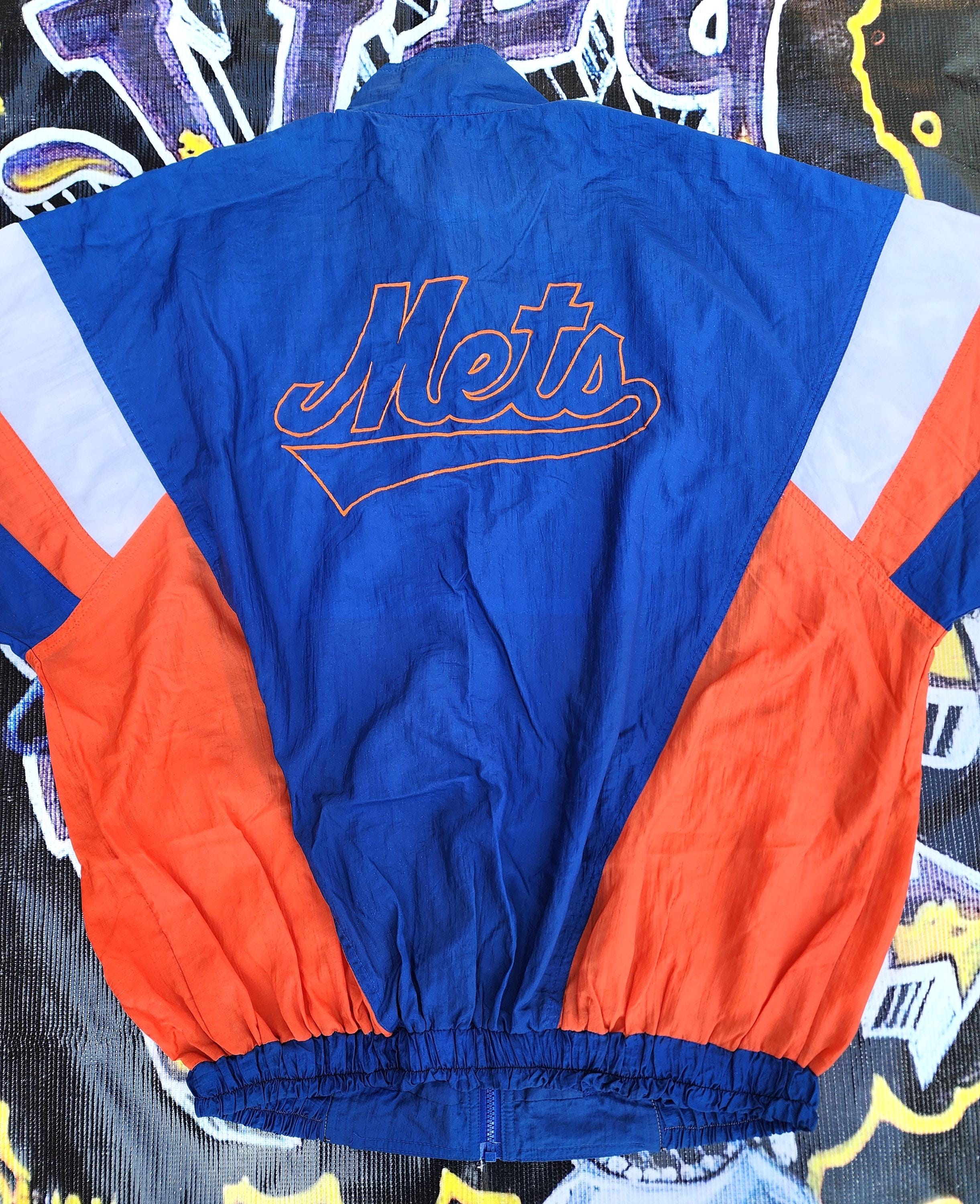 90sSTARTER NYMETsヴィンテージジャケット New York Mets 1990s Vintage Satin Starter Diamond Collection