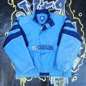 90s Starter Jacket Unc - Etsy