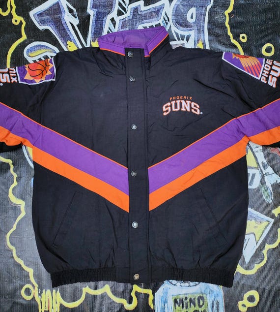 Vintage 90s Phoenix Suns Starter Arm Logos Jacket L Vtg NBA - Etsy