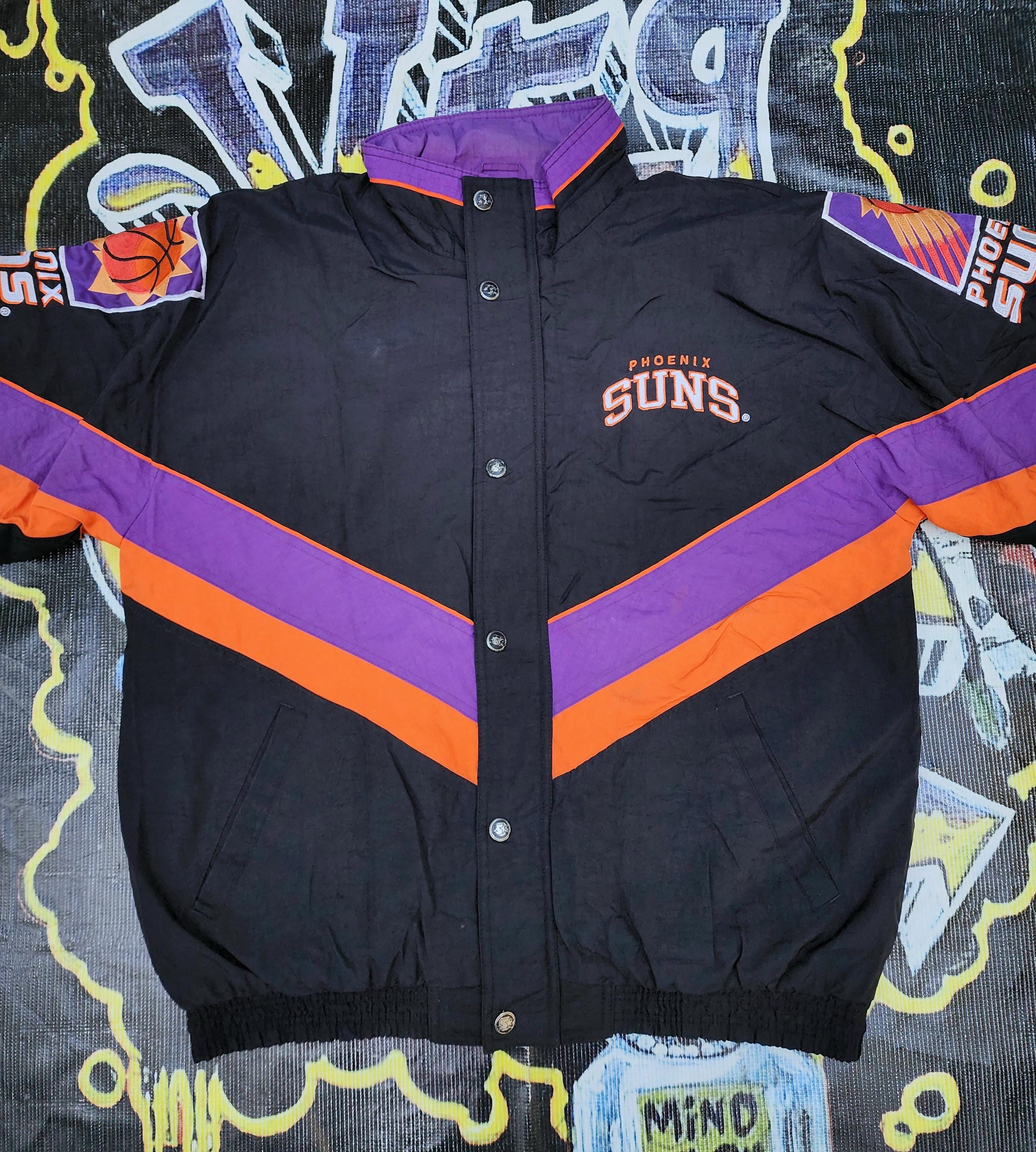 Vintage 90s Phoenix Suns Starter Arm Logos Jacket L Vtg NBA - Etsy