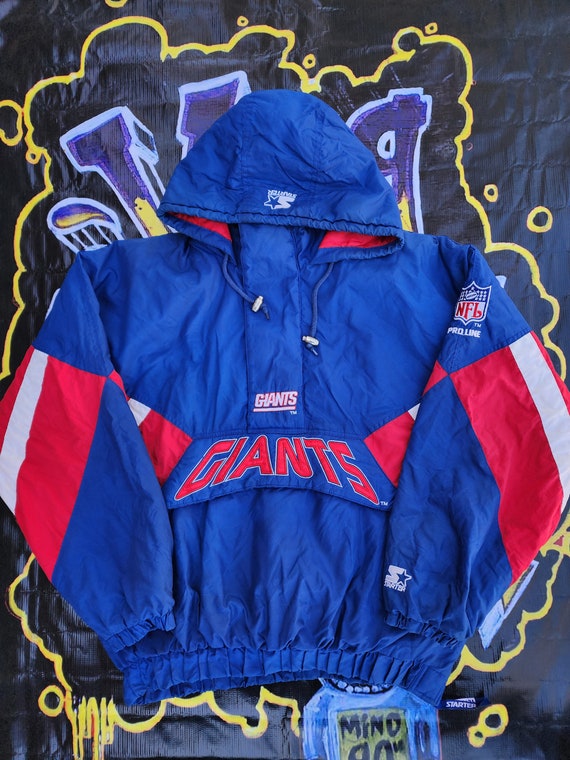 Vintage 1990s New York Giants Starter Pouch Jacket