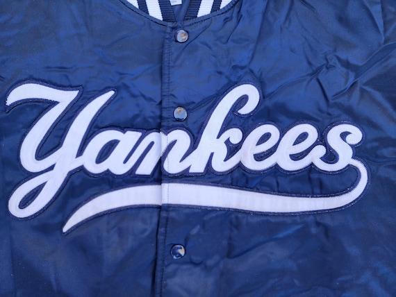 Vintage 1990s New York Yankees Starter Diamond Collection Satin