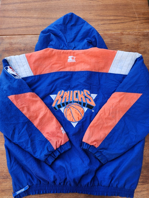 Vintage 1990s New York Knicks Starter Pouch Jacke… - image 3