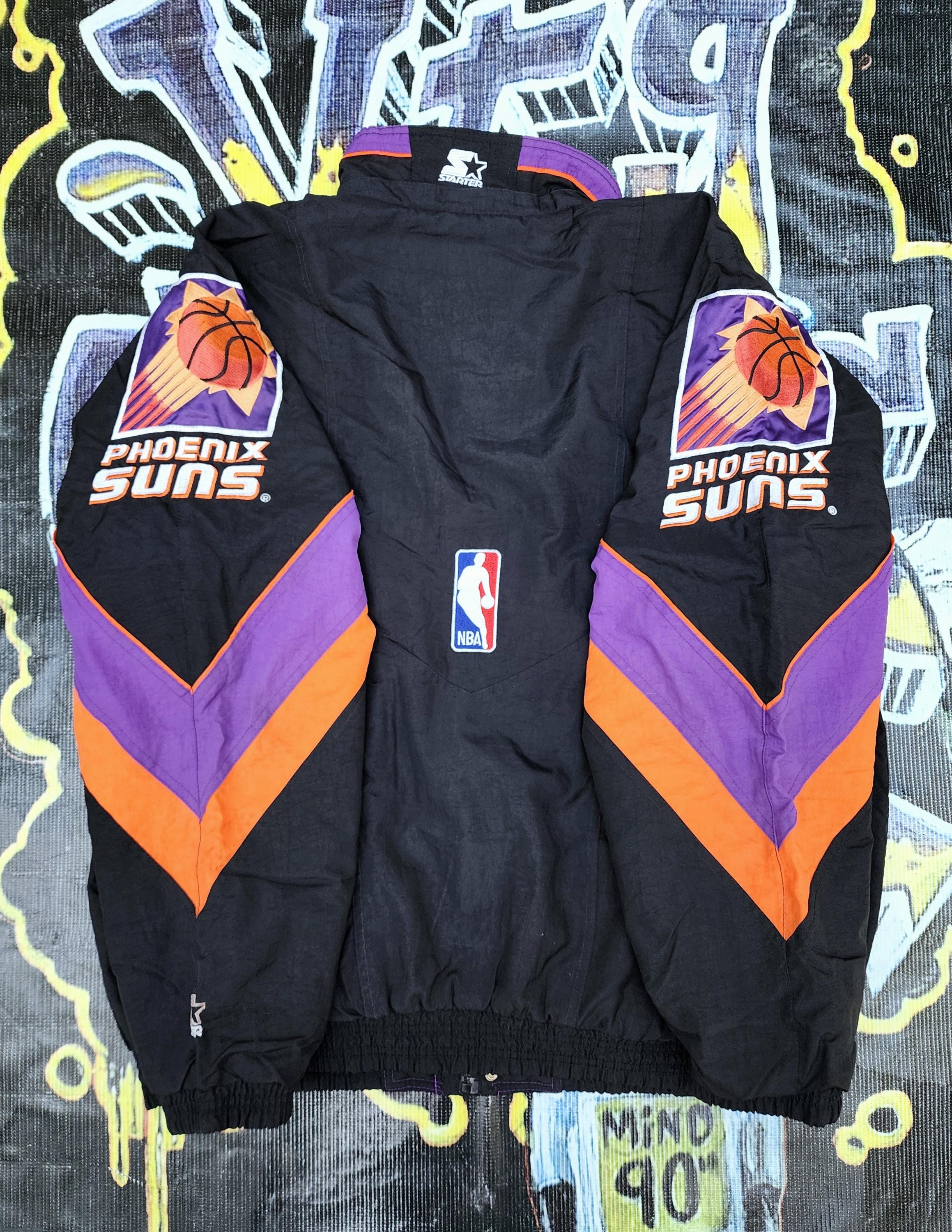 NBA PATRIOTS × SUNS START ナイロン / ジャケット Vintage 90s Phoenix Suns Starter Arm Logos Jacket L Vtg NBA - Etsy