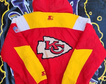 Vintage 1990s Kansas City Chiefs Starter Pouch Color Block